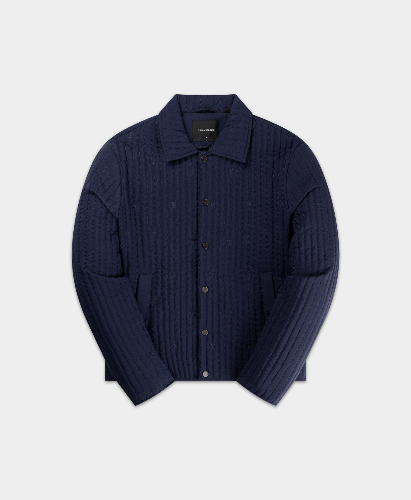 DP - Maritime Blue Shield Quilted Jacket - Packshot - Front