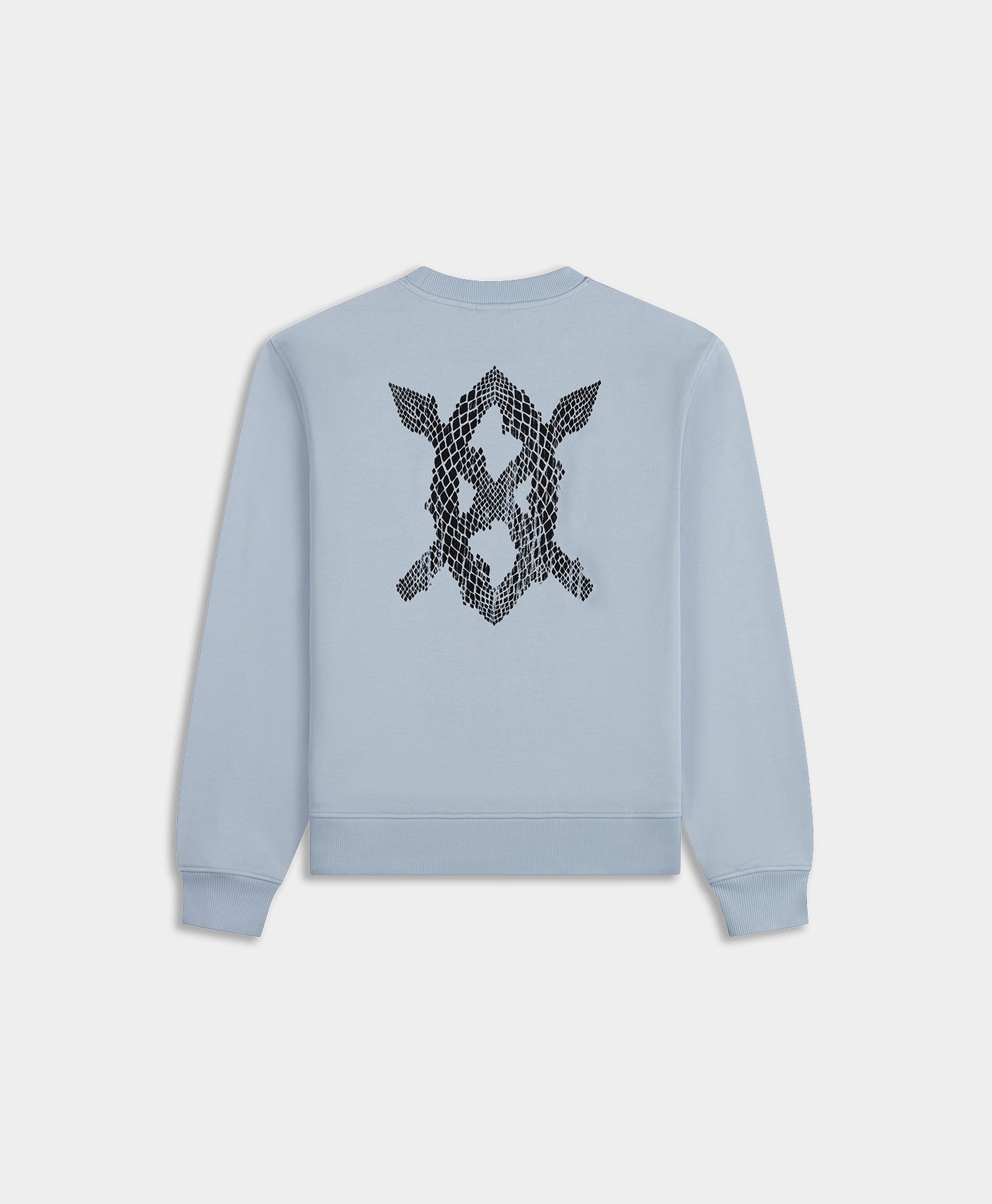 DP - Skyway Blue Snake Shield Sweater - Packshot - rear