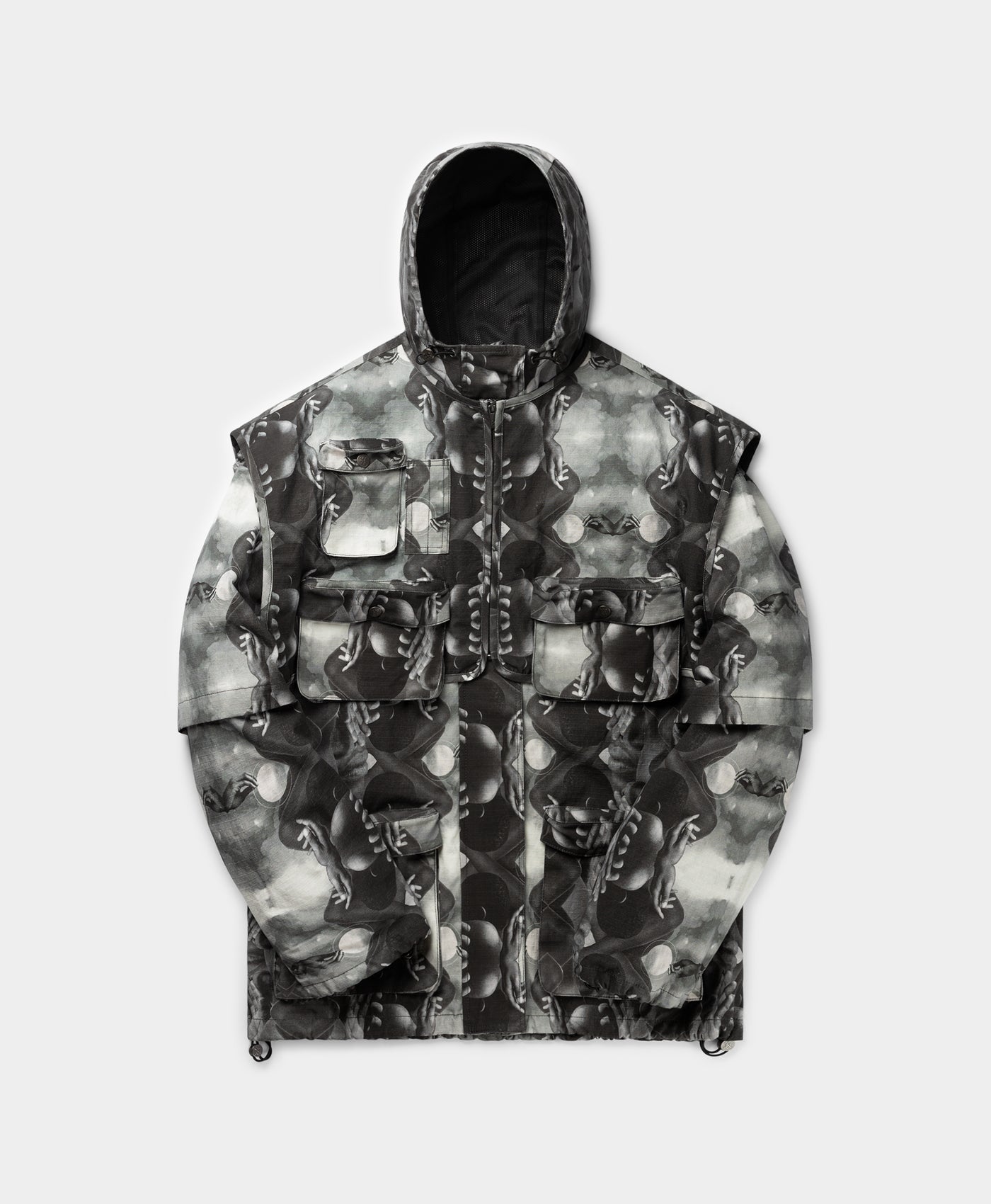 DP - Black Source Landscape Track Jacket - Packshot - Front