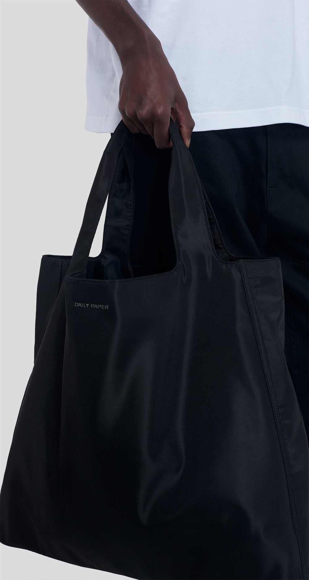 DP - Black Ekatote Bag - Men - Front Rear