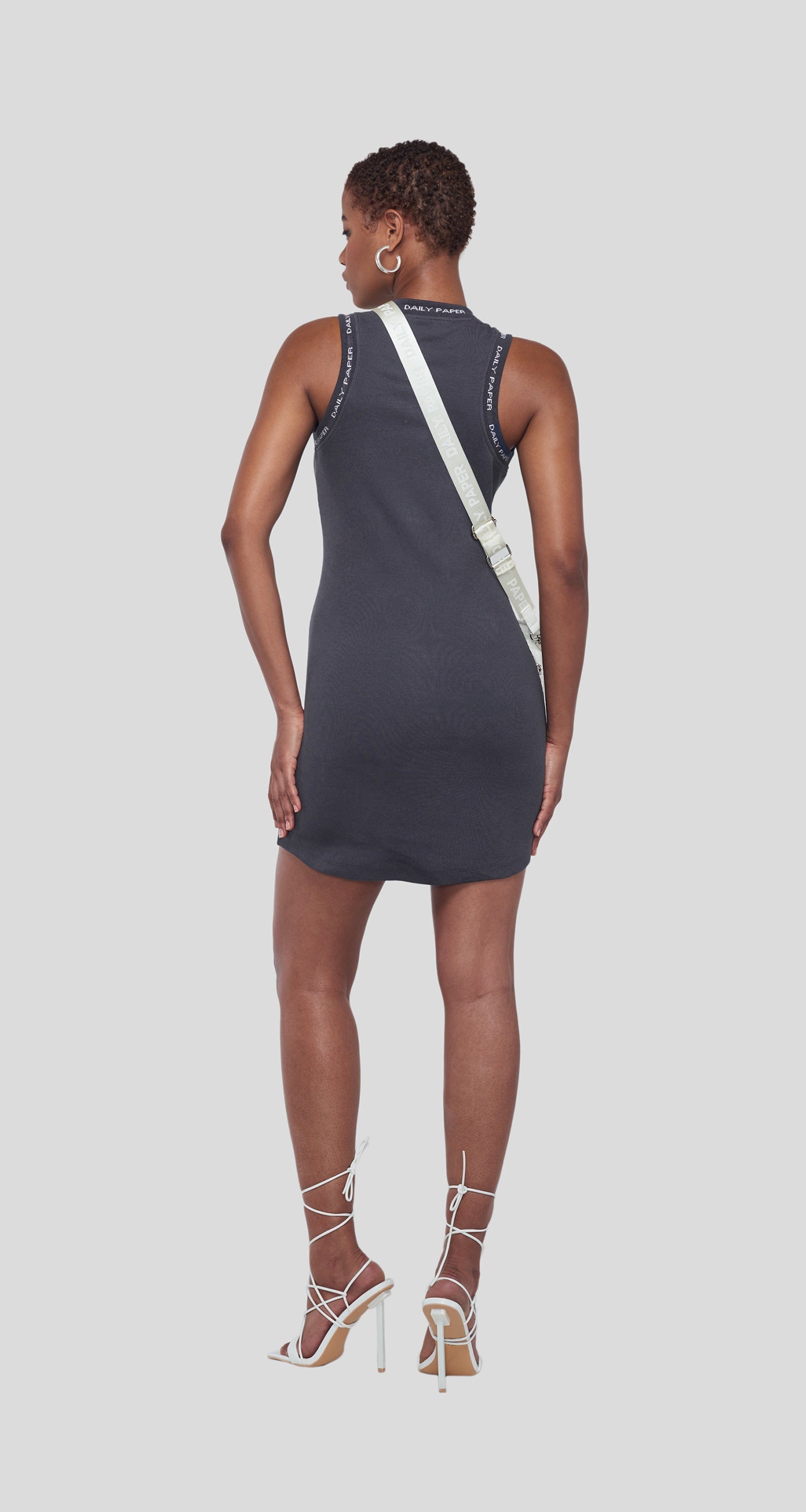 DP - Odyssey Blue Erib Tank Dress - Wmn - Rear