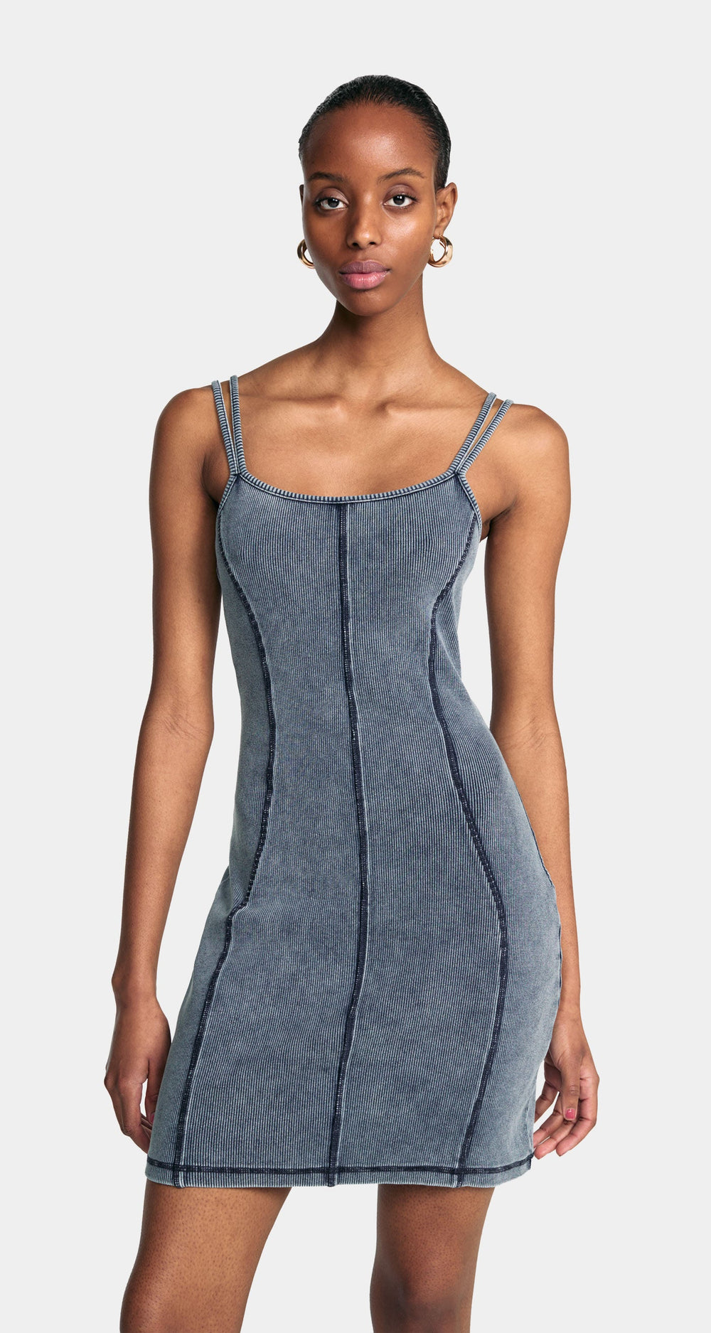DP - Blue Nalia Dress - wmn - Rear