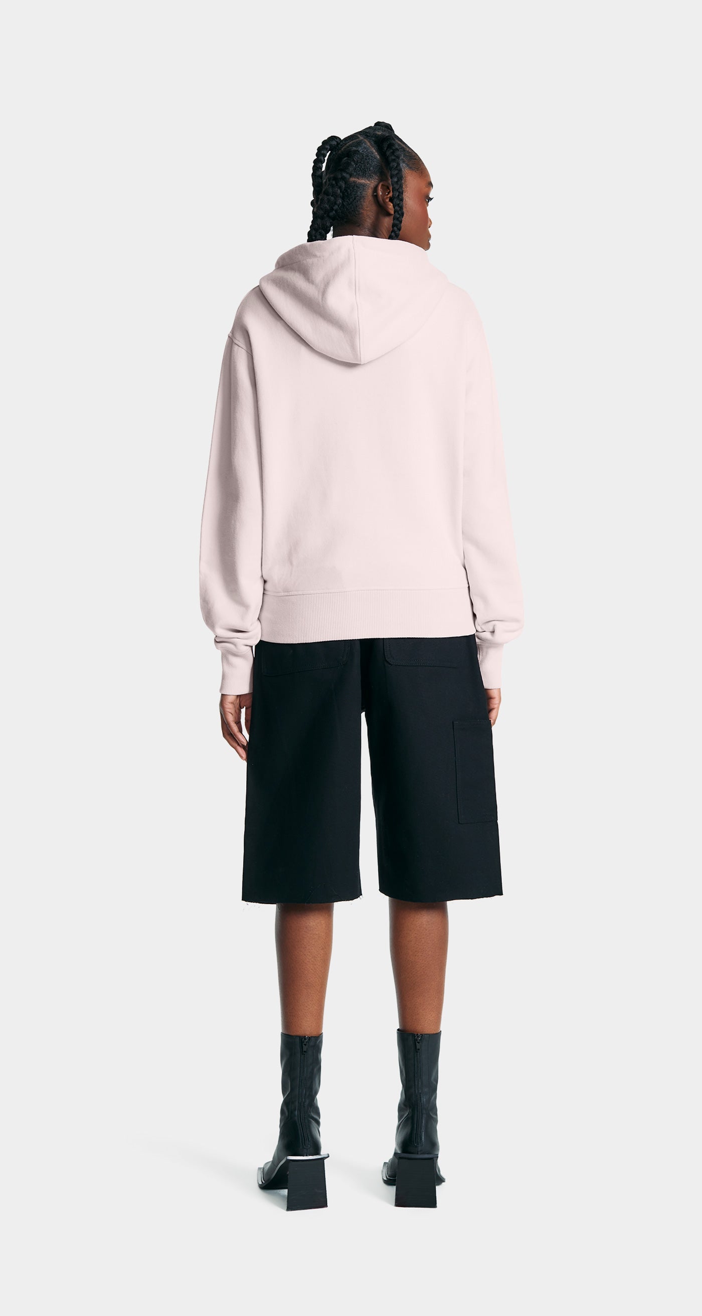 DP - Ice Pink Logotype Hoodie - wmn - Rear