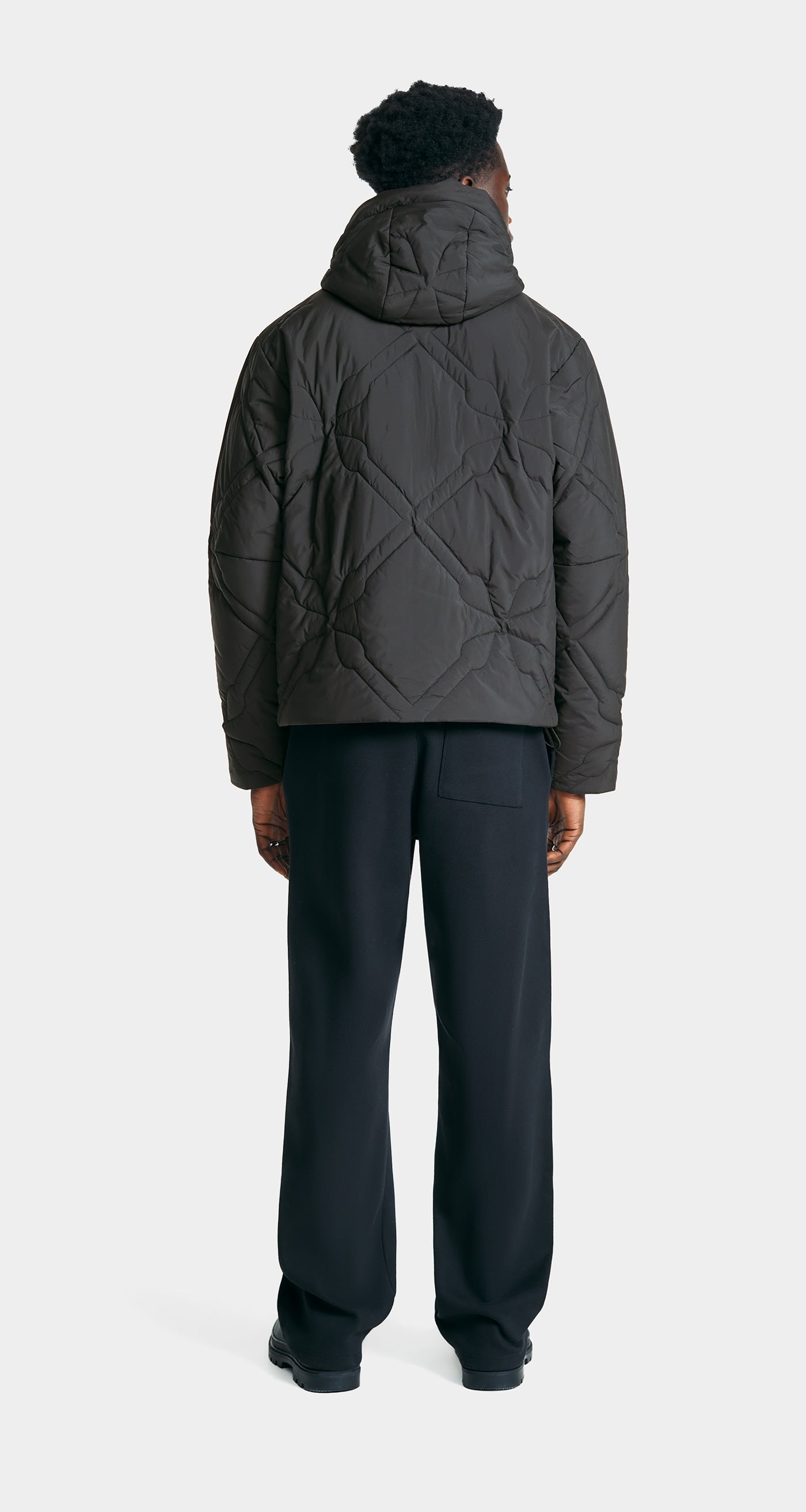 DP - Black Spear Padded Jacket - Men - Rear