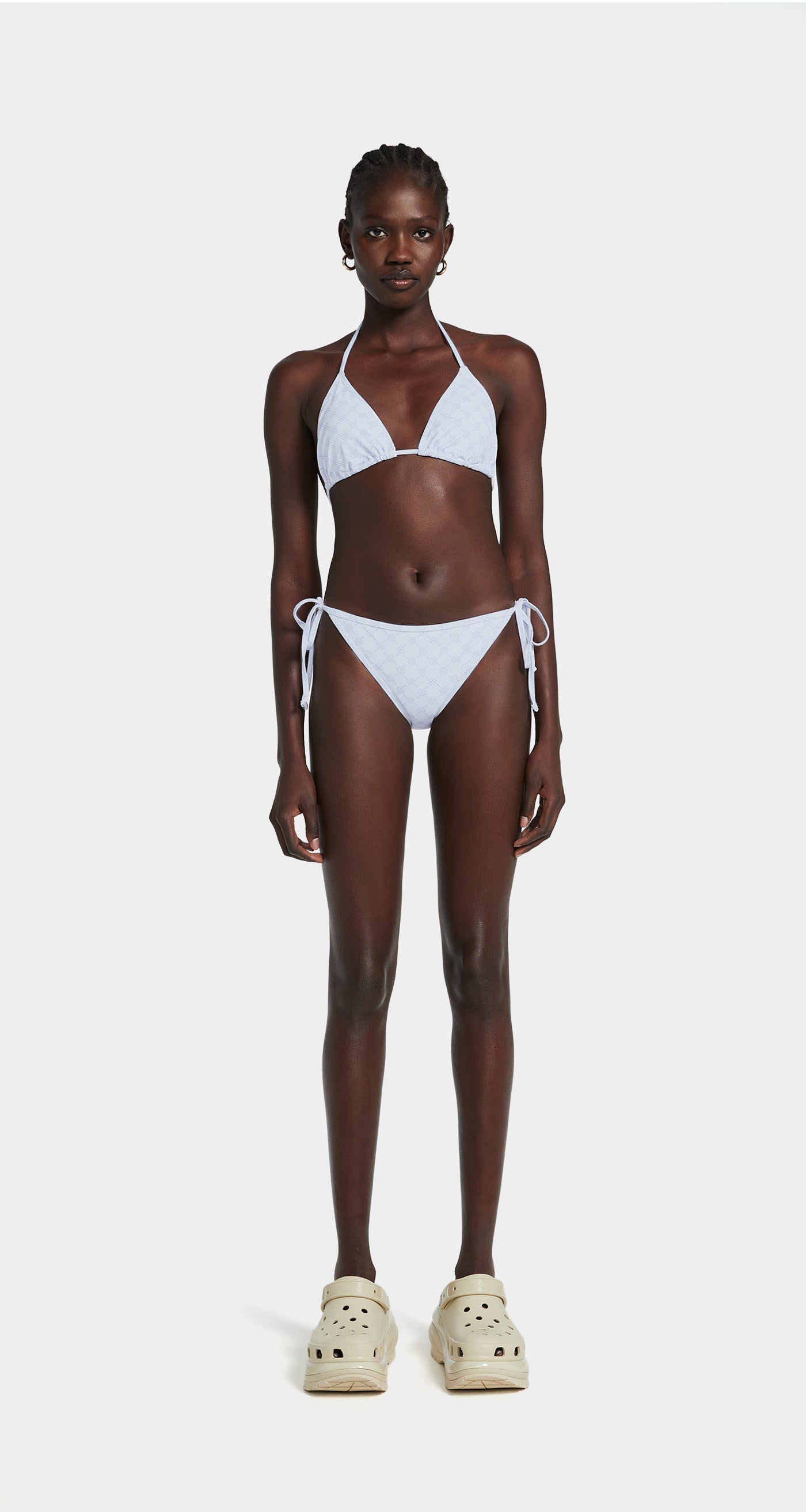 DP - Halogen Blue Reya Monogram Bikini Bottom - Modelshot - Women