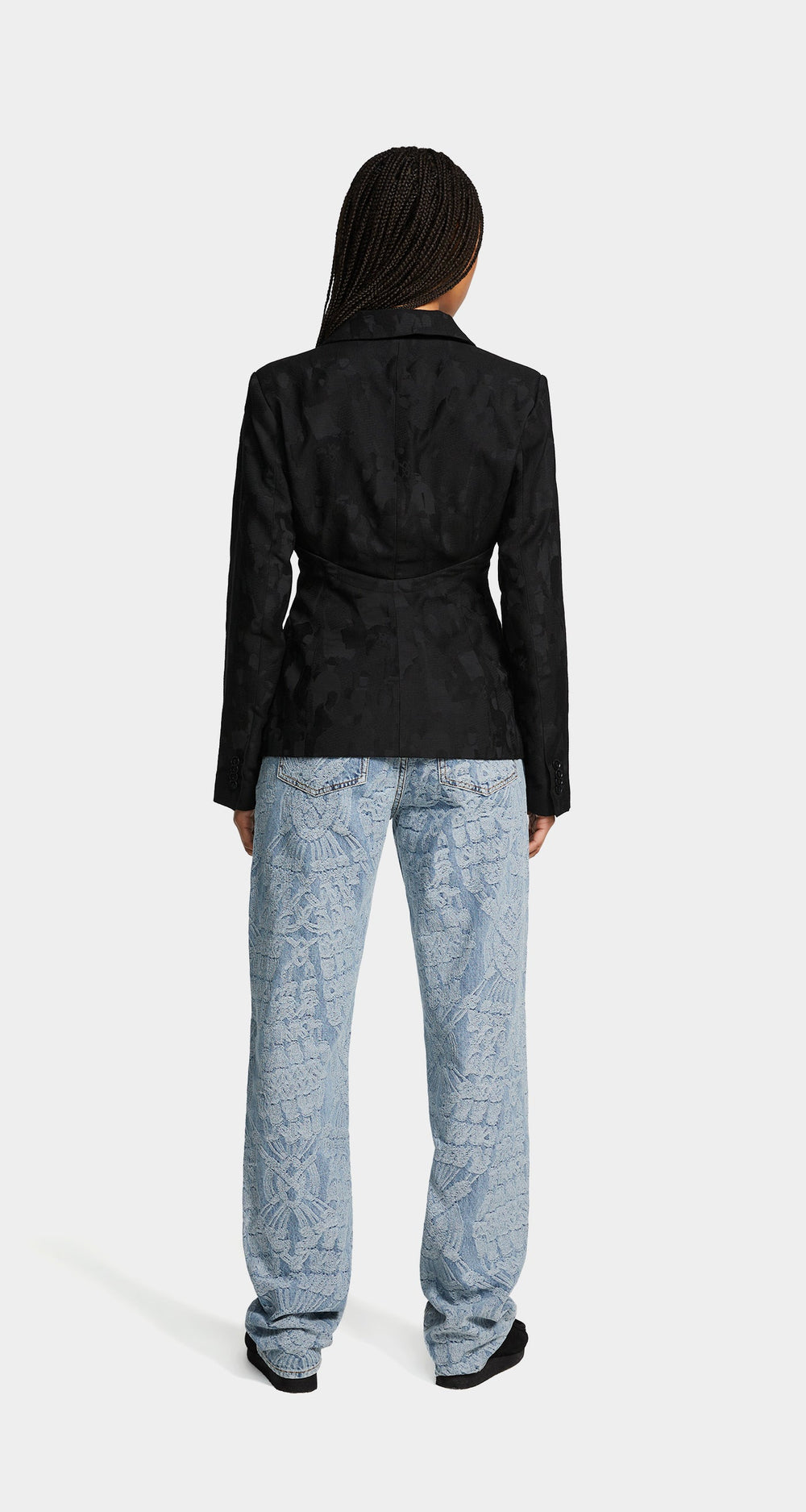 DP - Black Gianna Community Blazer - Wmn - Rear