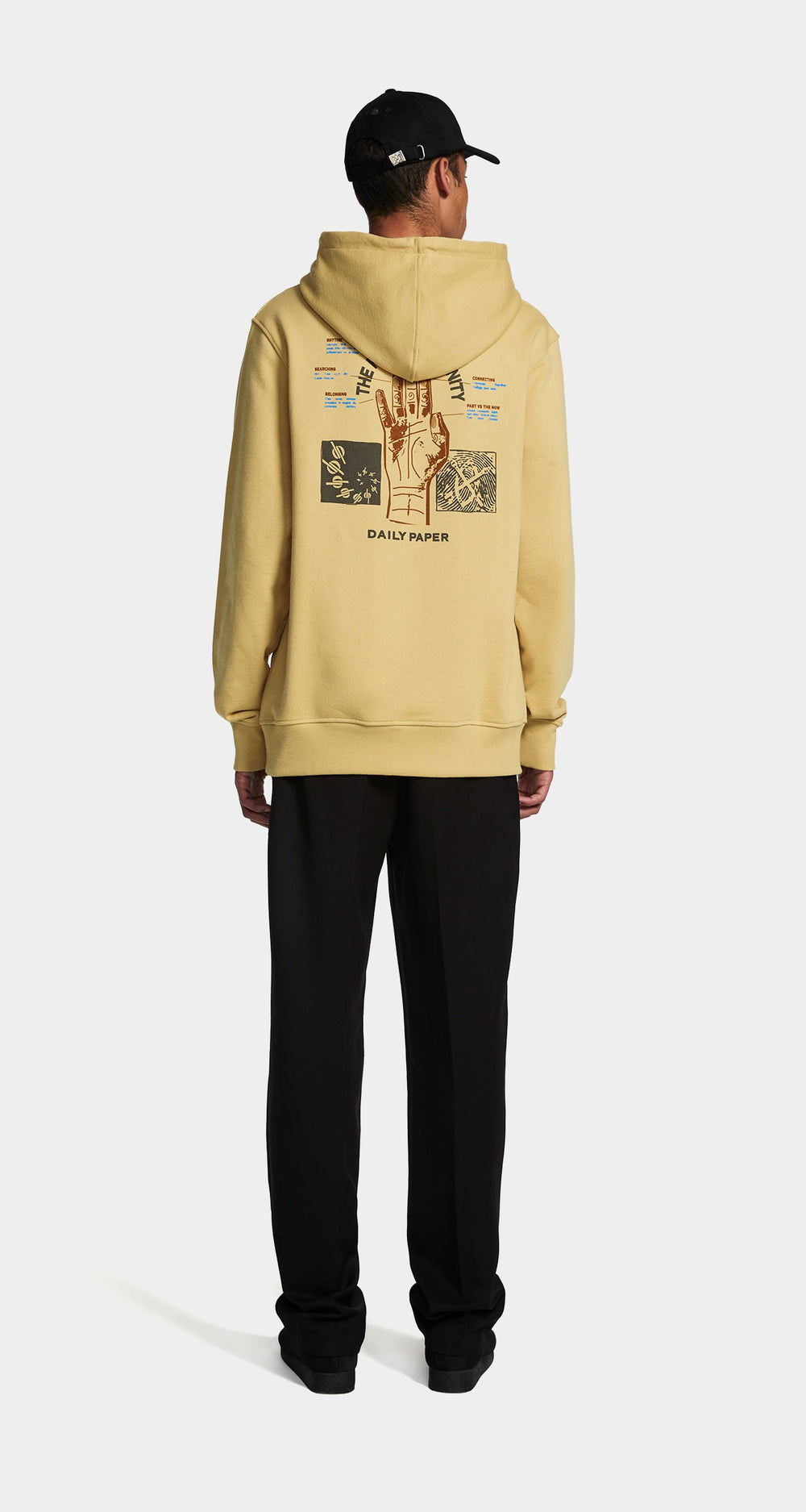 DP - Taos Beige Identity Hoodie - Men - Front 