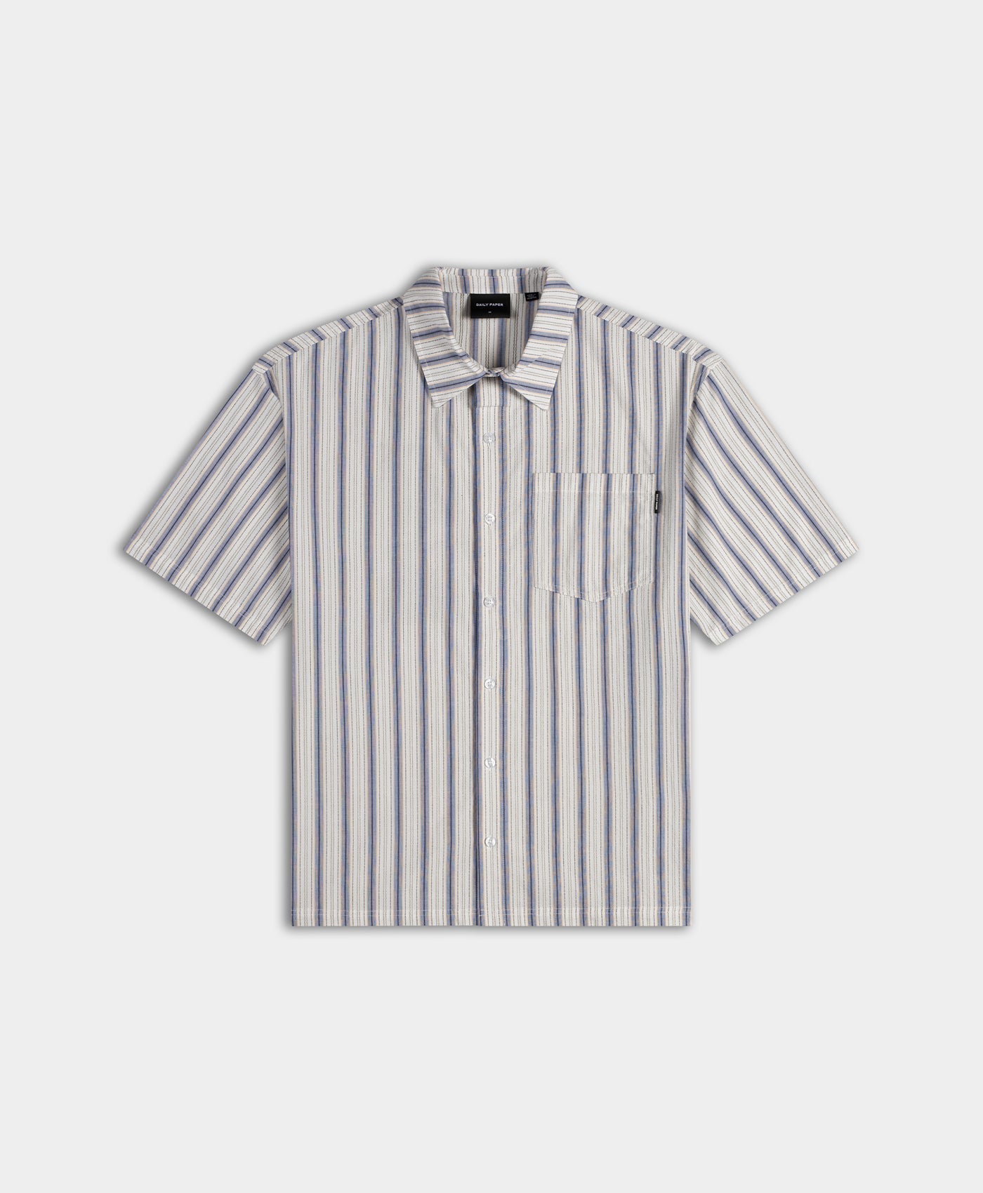 DP - Blue Wing Teal DP Blocked SS Shirt - Packshot - Front