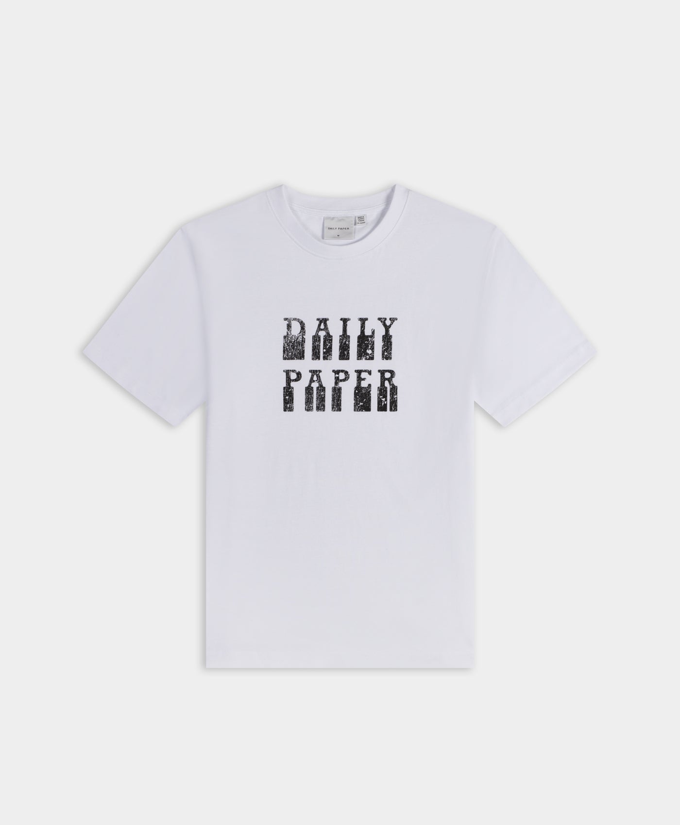 DP - White DP Blocked SS T-Shirt - Packshot - Front