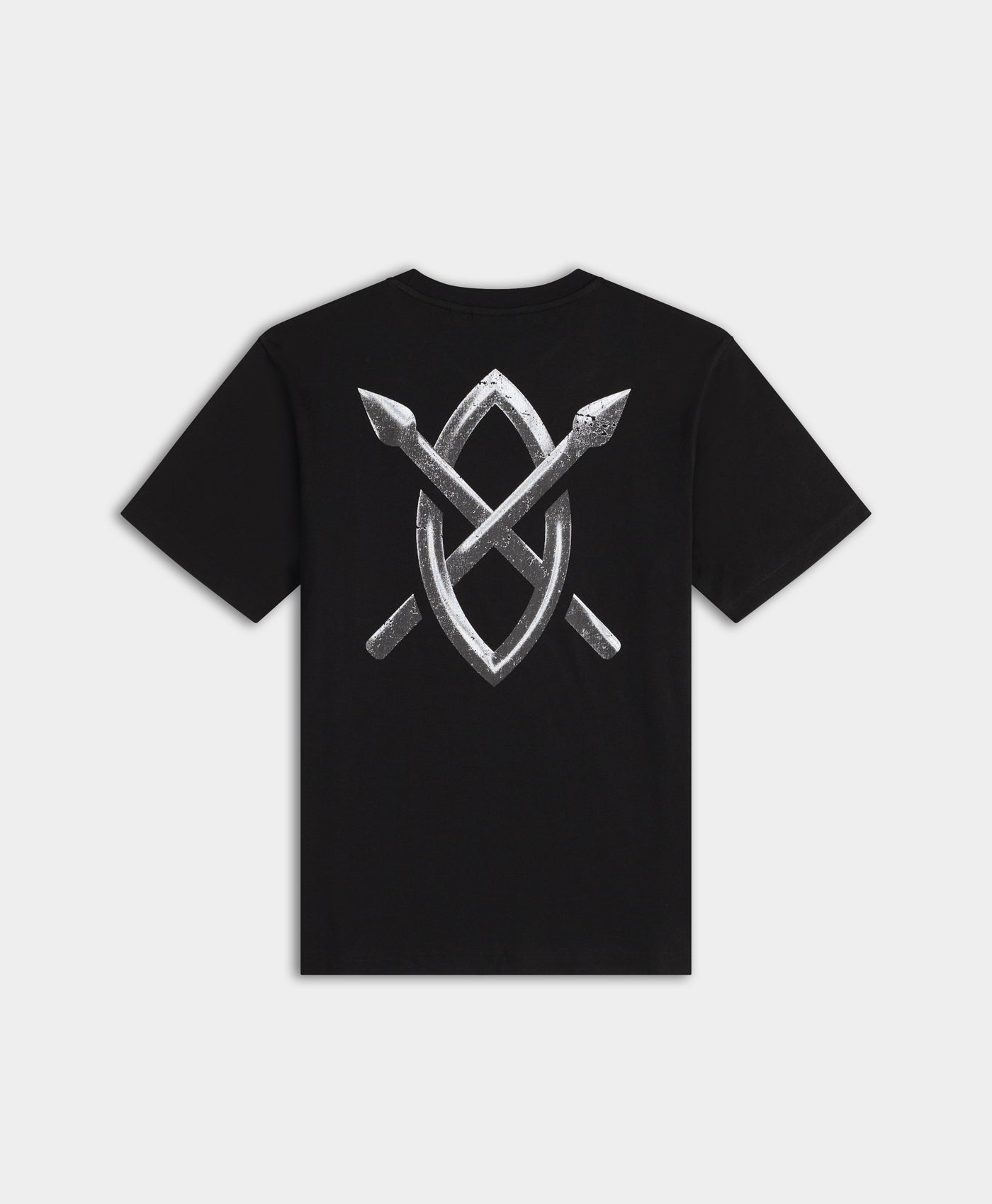 SS26Resort_Black Metal Shield SS T-Shirt_Packshot_Rear