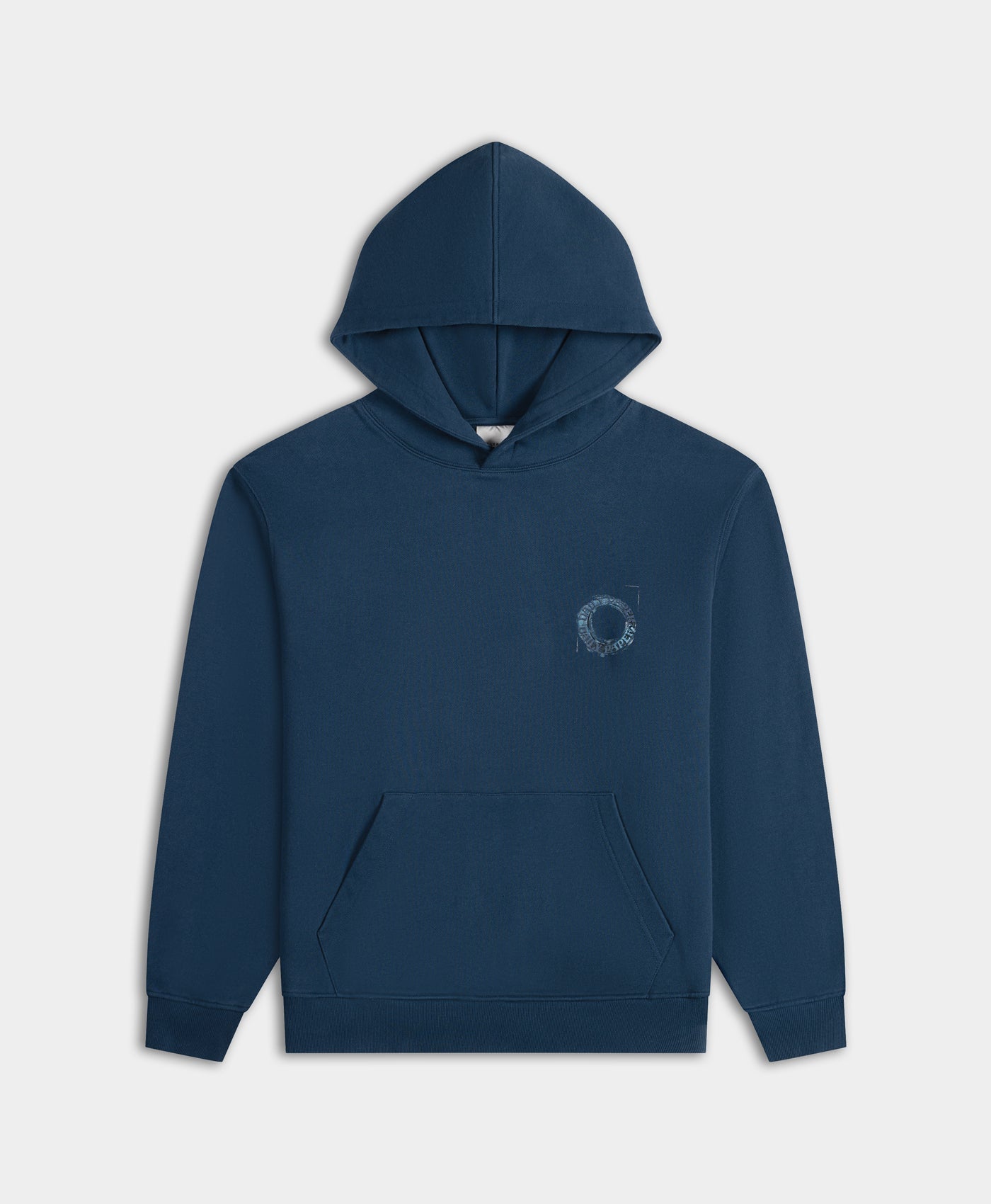 DP - Blue Wing Teal Orbit Drift Hoodie - Packshot - Front