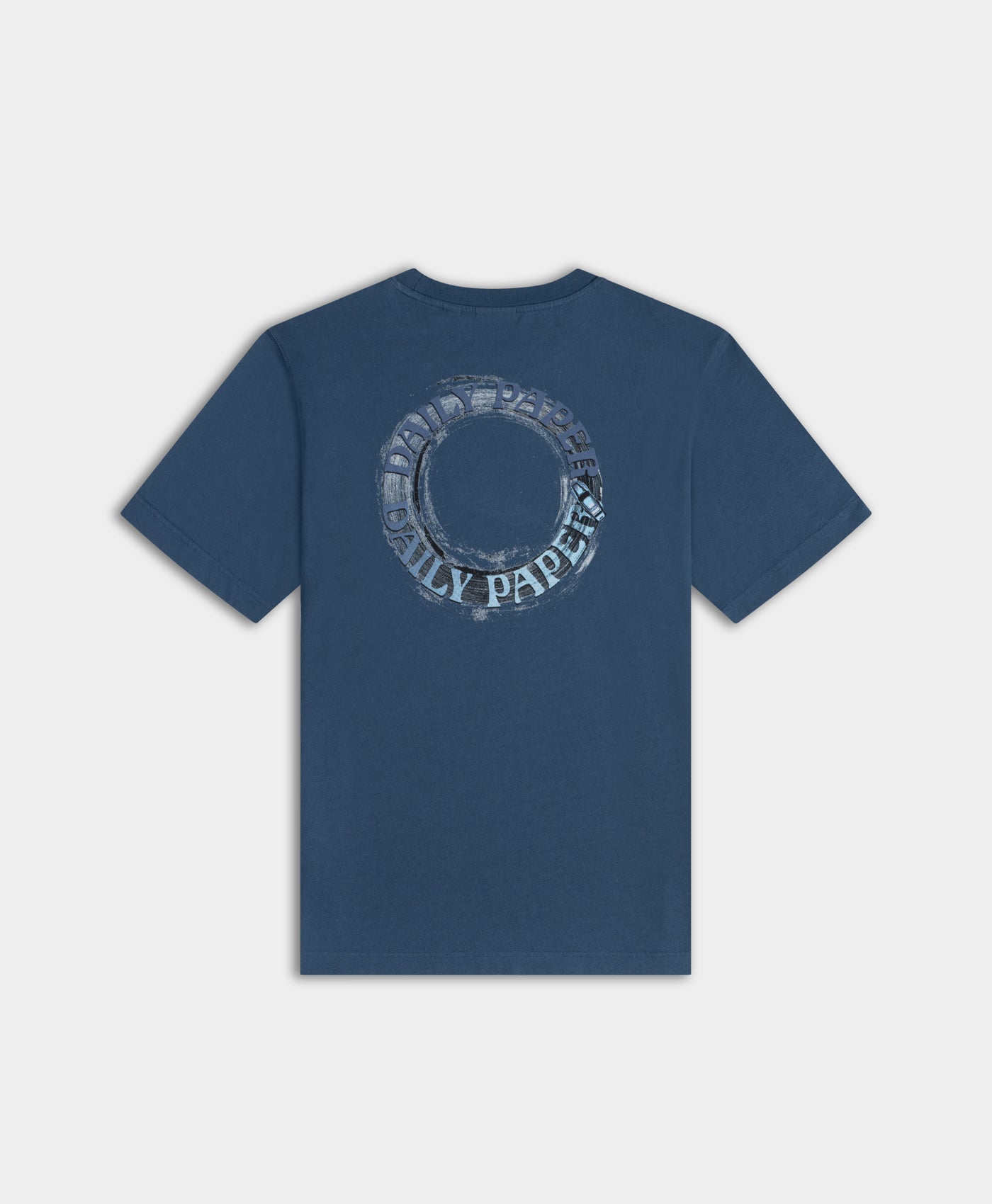 DP - Blue Wing Teal Orbit Drift SS T-Shirt - Packshot - Rear
