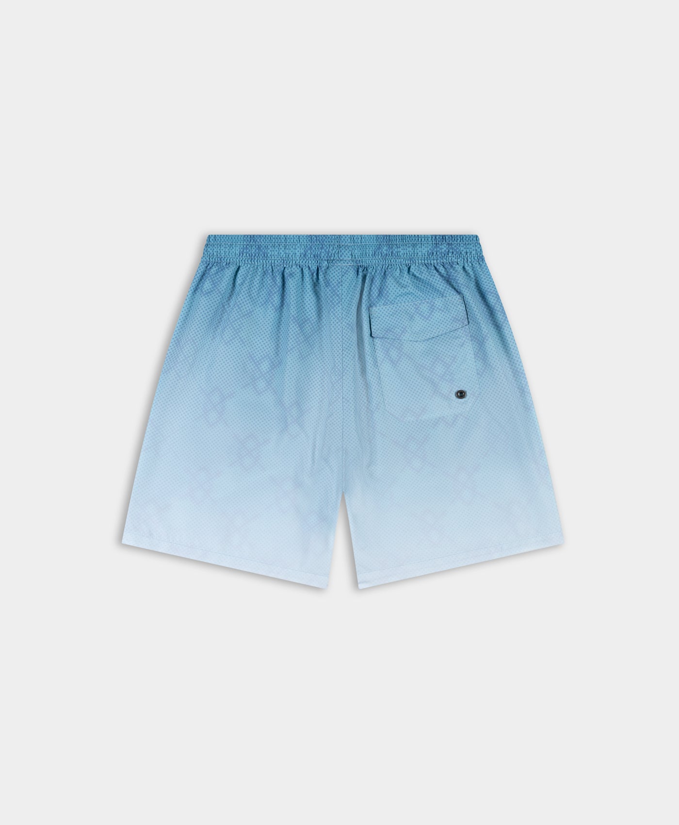 DP - Air Blue Ombre Dotted Shield Swimshorts - Packshot - Front
