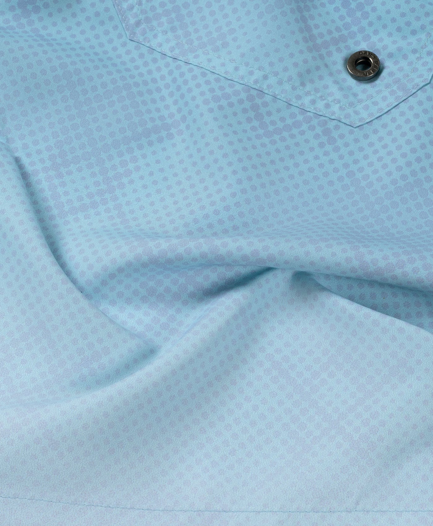 DP - Air Blue Ombre Dotted Shield Swimshorts - Packshot - Detail
