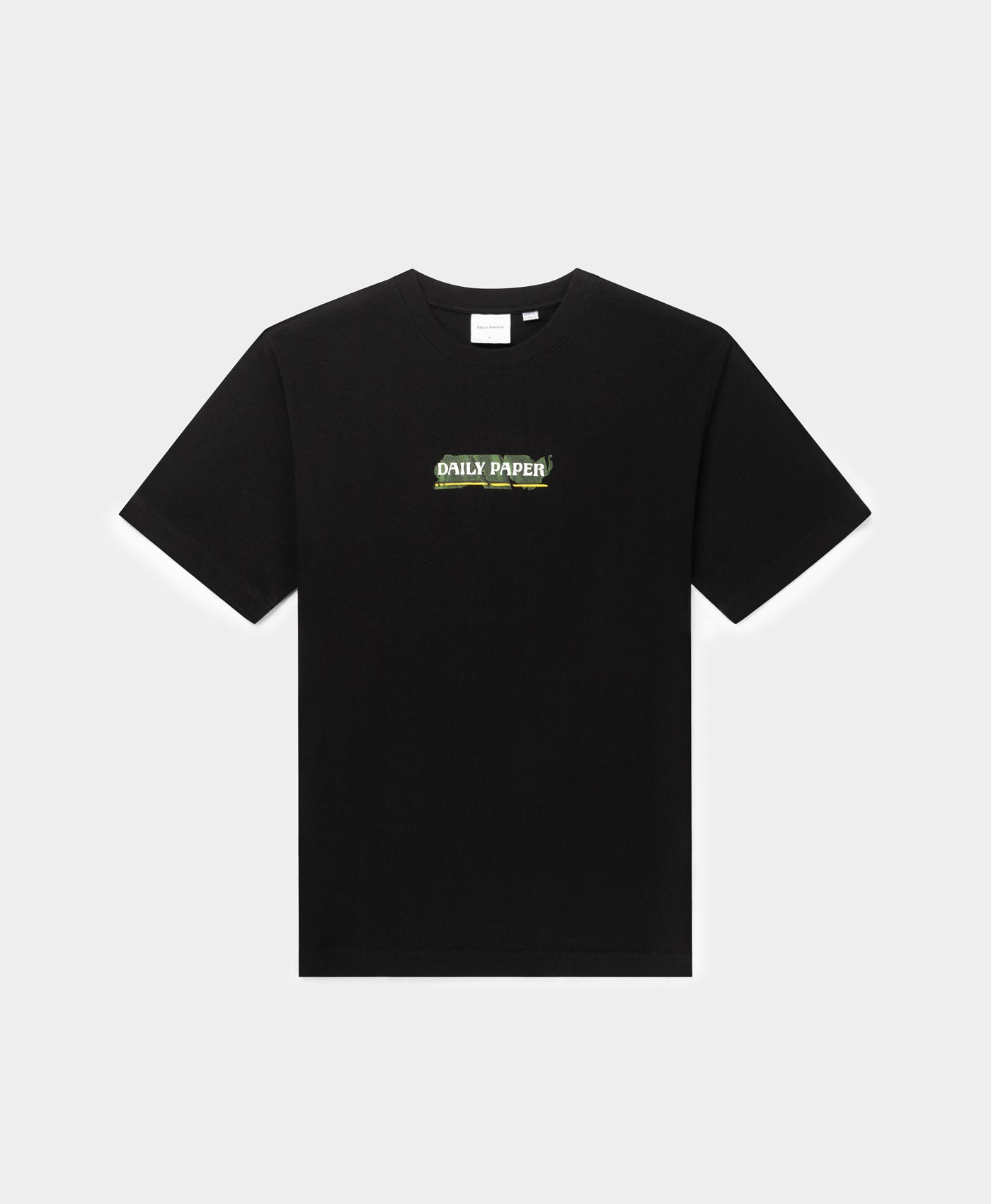 DP - Black Sticker T-Shirt - Packshot - front 