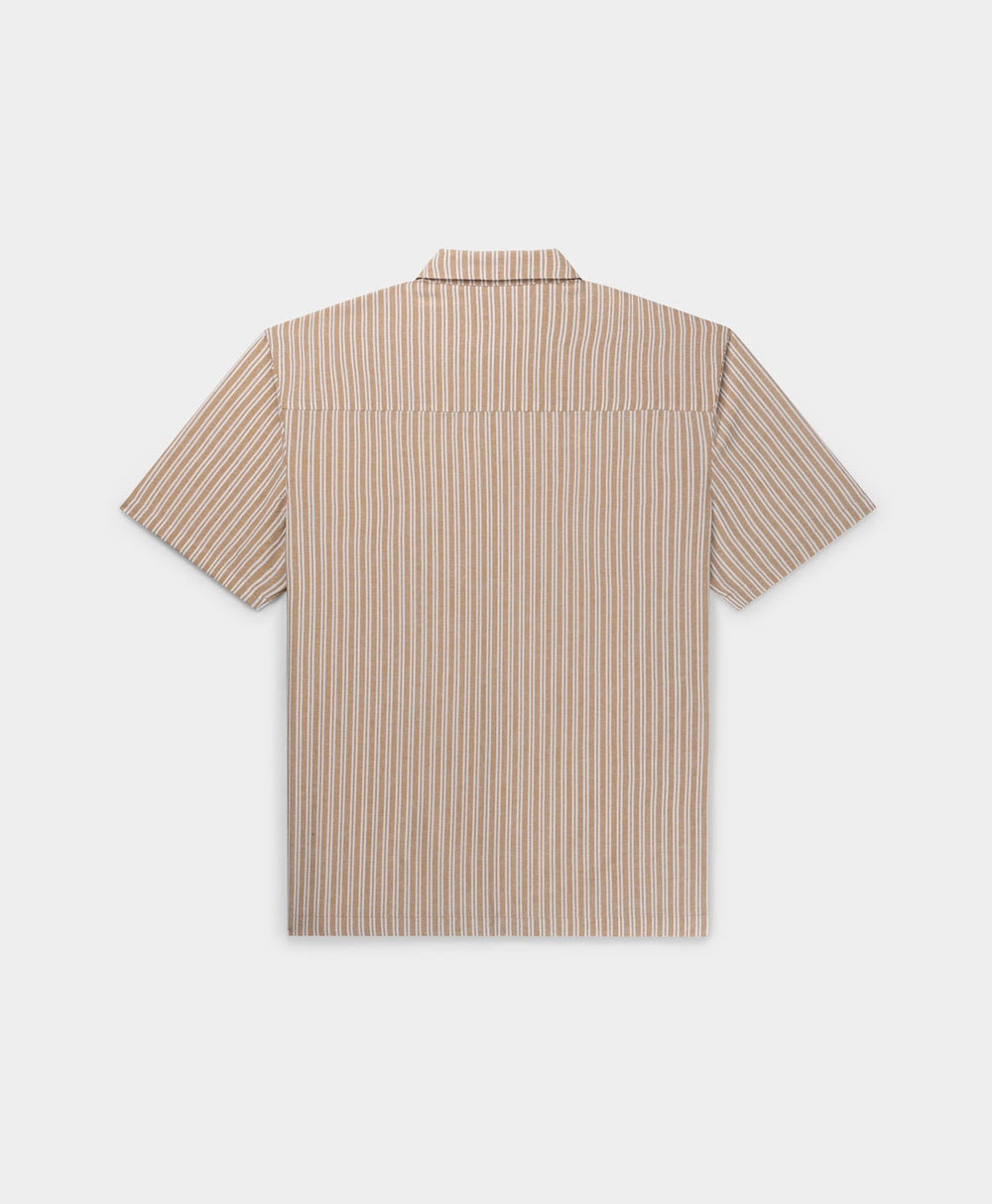 DP - Beige Stripe Shirt - Packshot - Rear