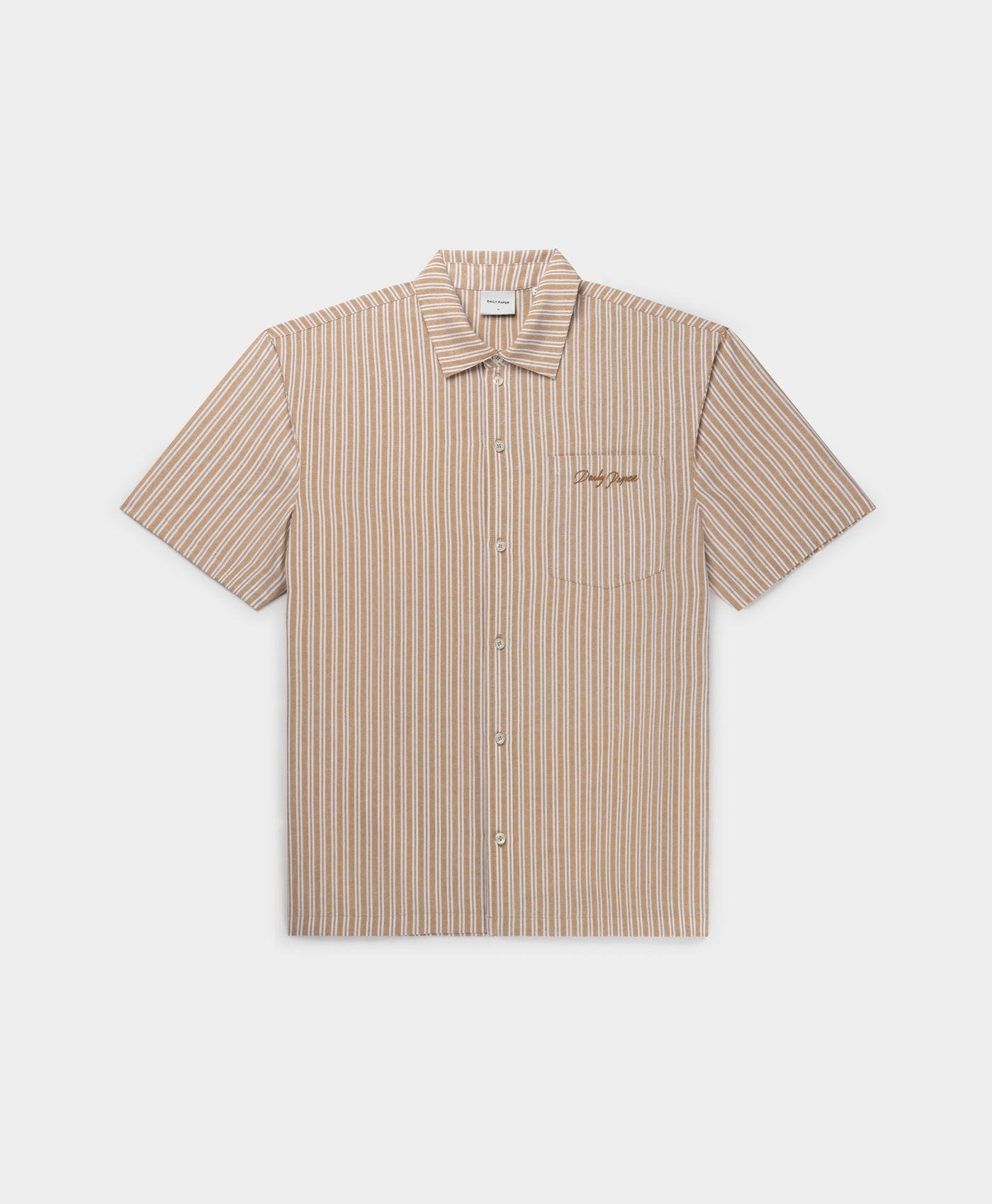 DP - Beige Stripe Shirt - Packshot - Front