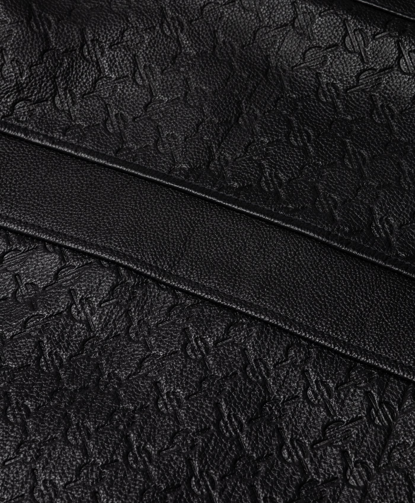 DP - Black Structured Leather Jacket - Packshot - detail