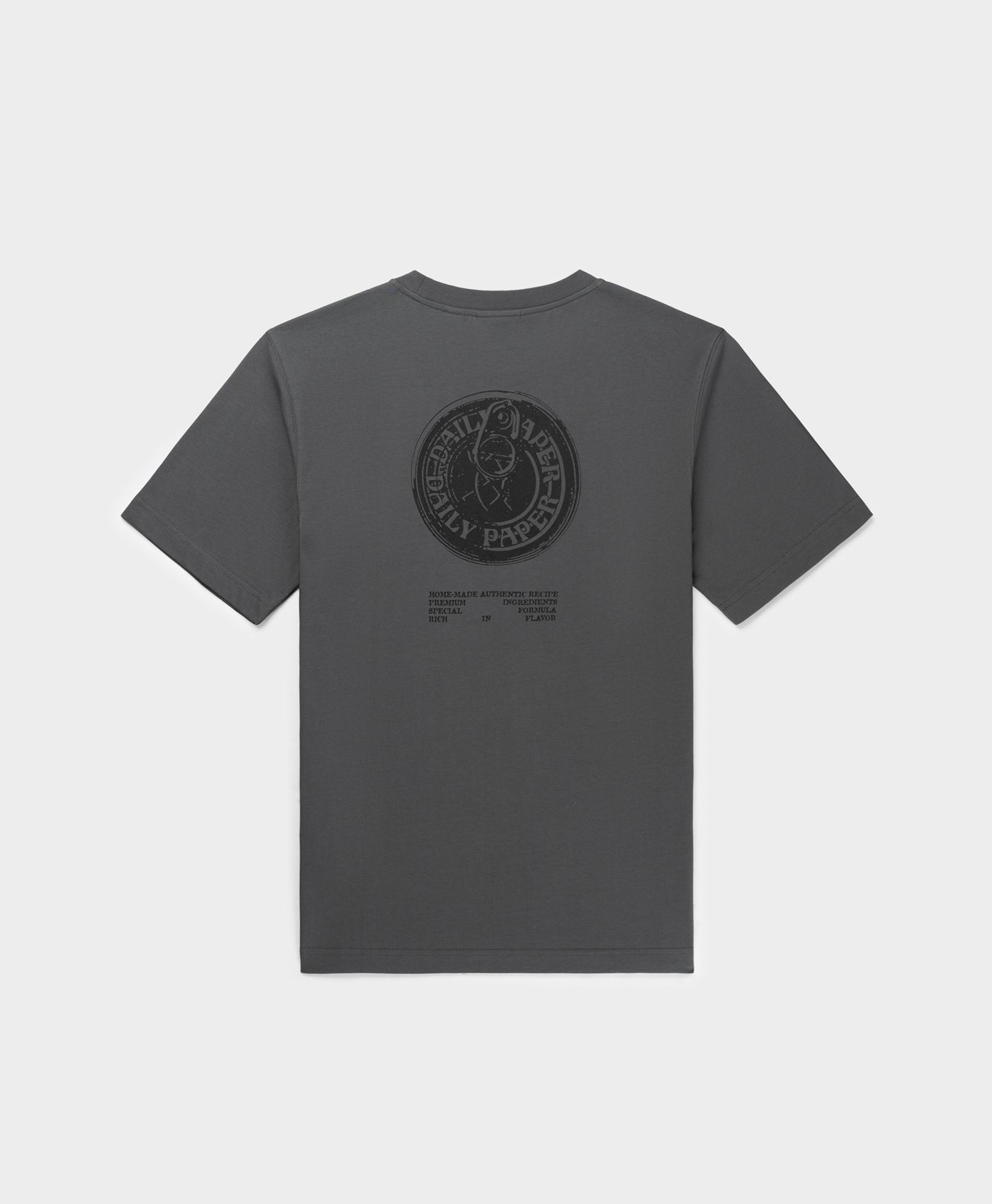 DP - Black Oyster Tin Lid T-Shirt - Packshot - rear 