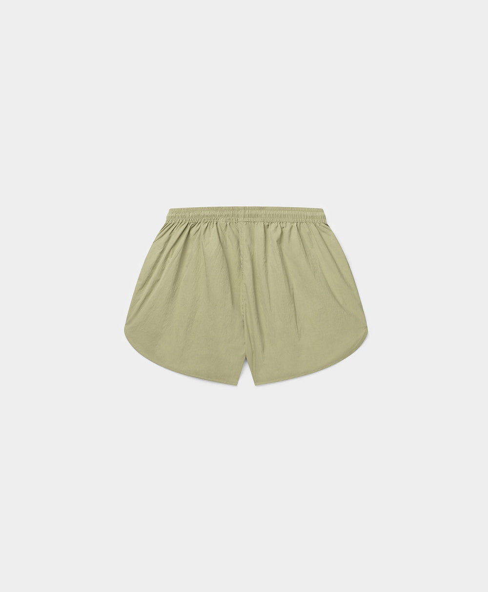 DP - Twill Beige Efeah Shorts - Packshot - Rear