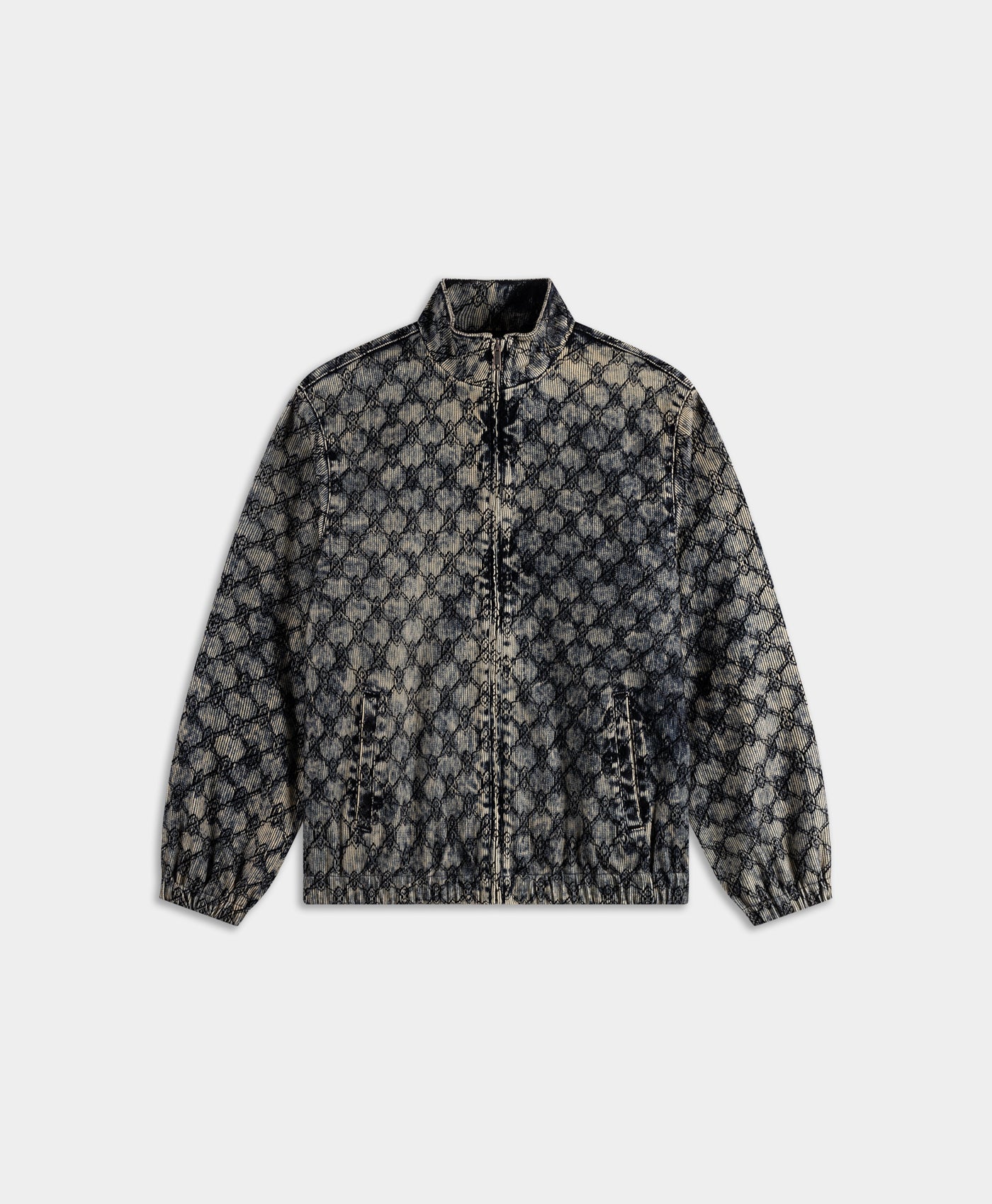 DP - Blue Velvet Track Jacket - Packshot - front