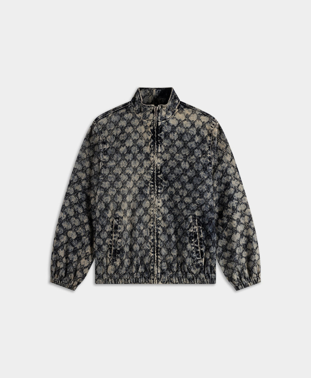 DP - Blue Velvet Track Jacket - Packshot - front