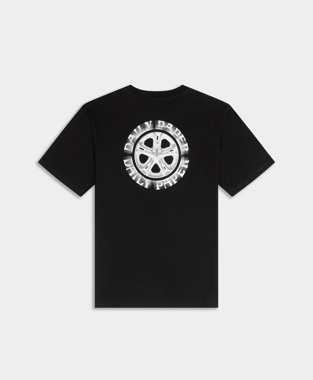 DP - Black Wheel T-Shirt - Packshot - rear