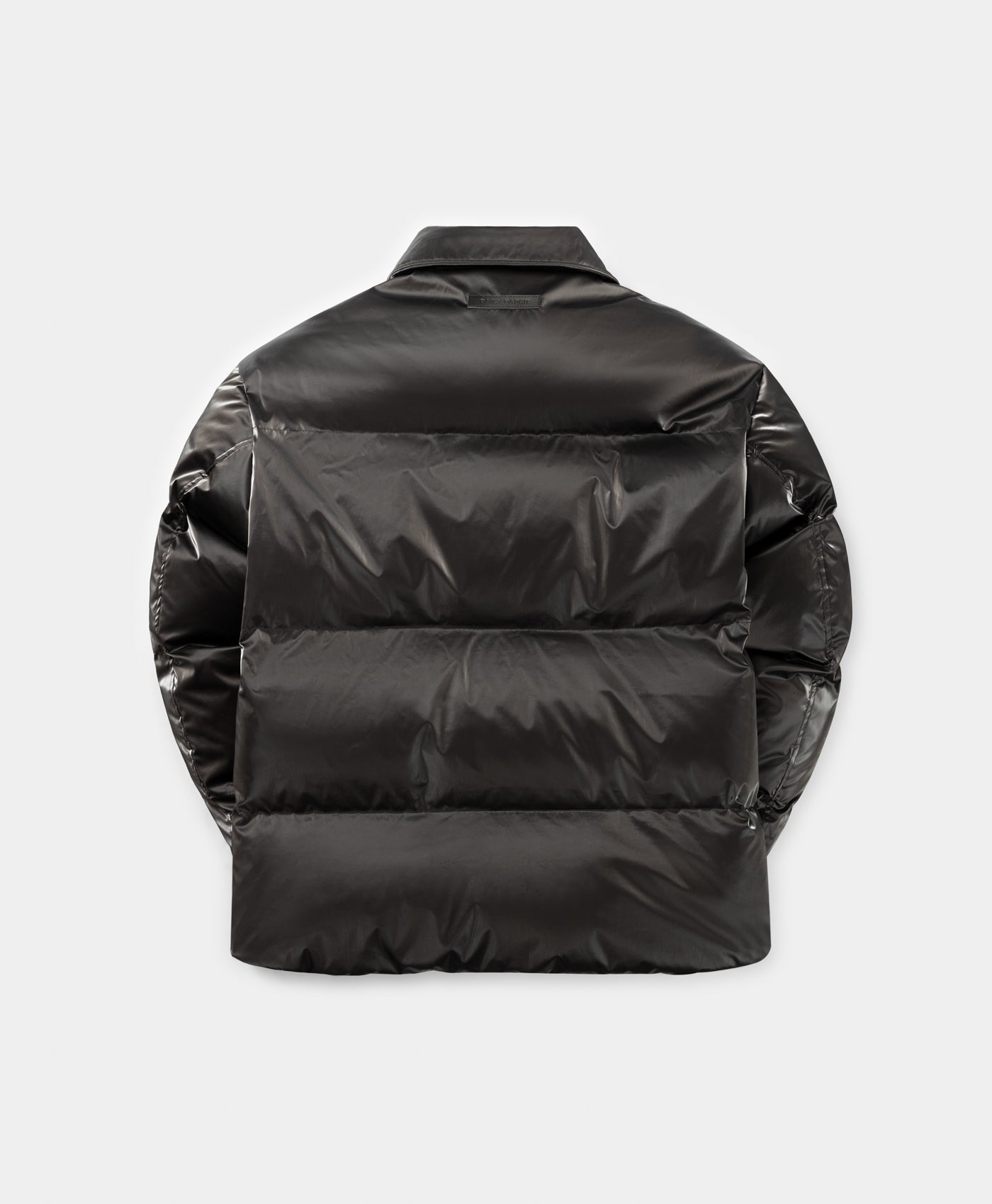 DP - Obsidian Black Whole Shirt Puffer Jacket - Packshot - Rear
