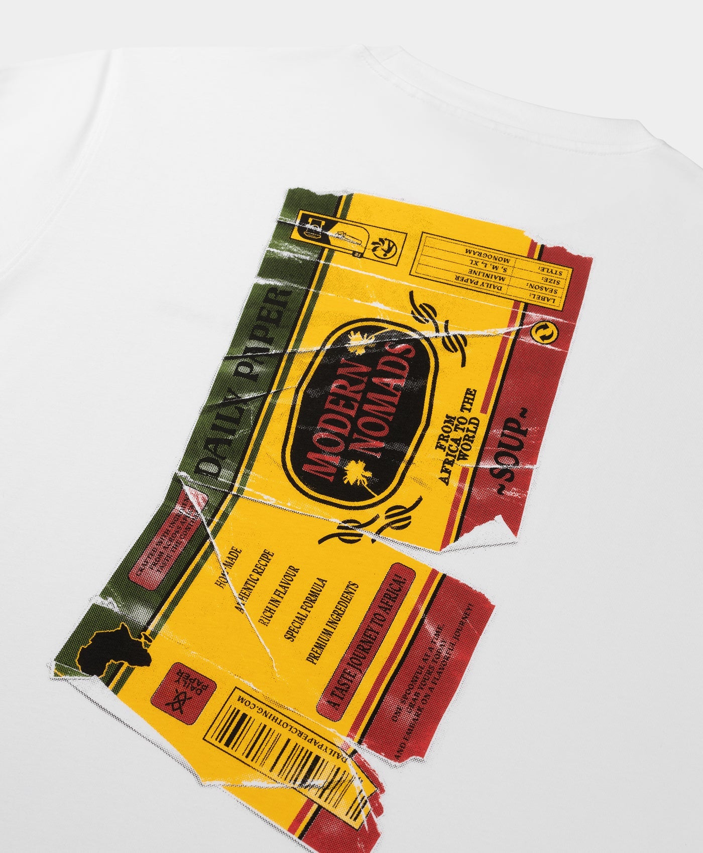 DP - White Wrapper T-Shirt - Packshot - Detail