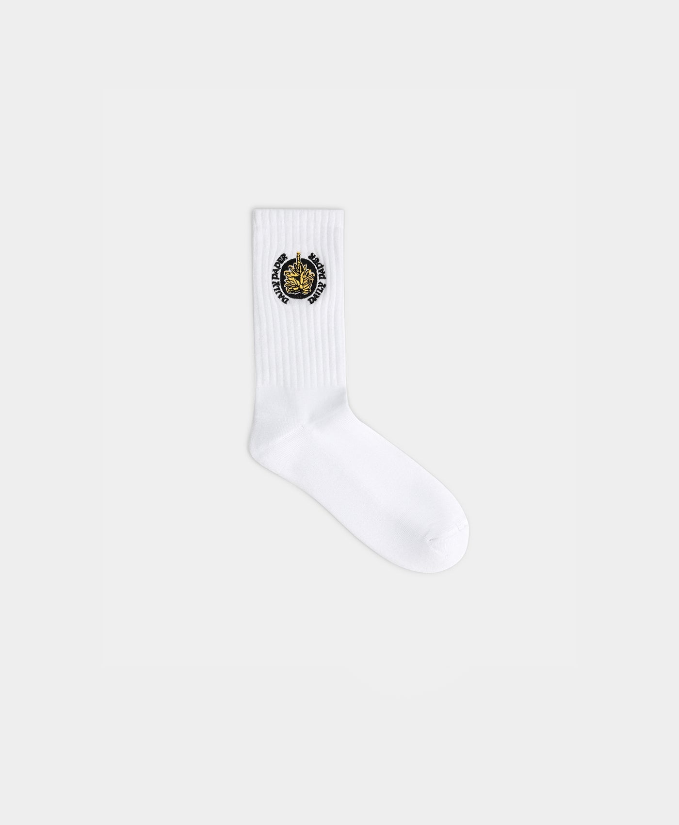 DP - White Rusa Socks - Packshot - Front