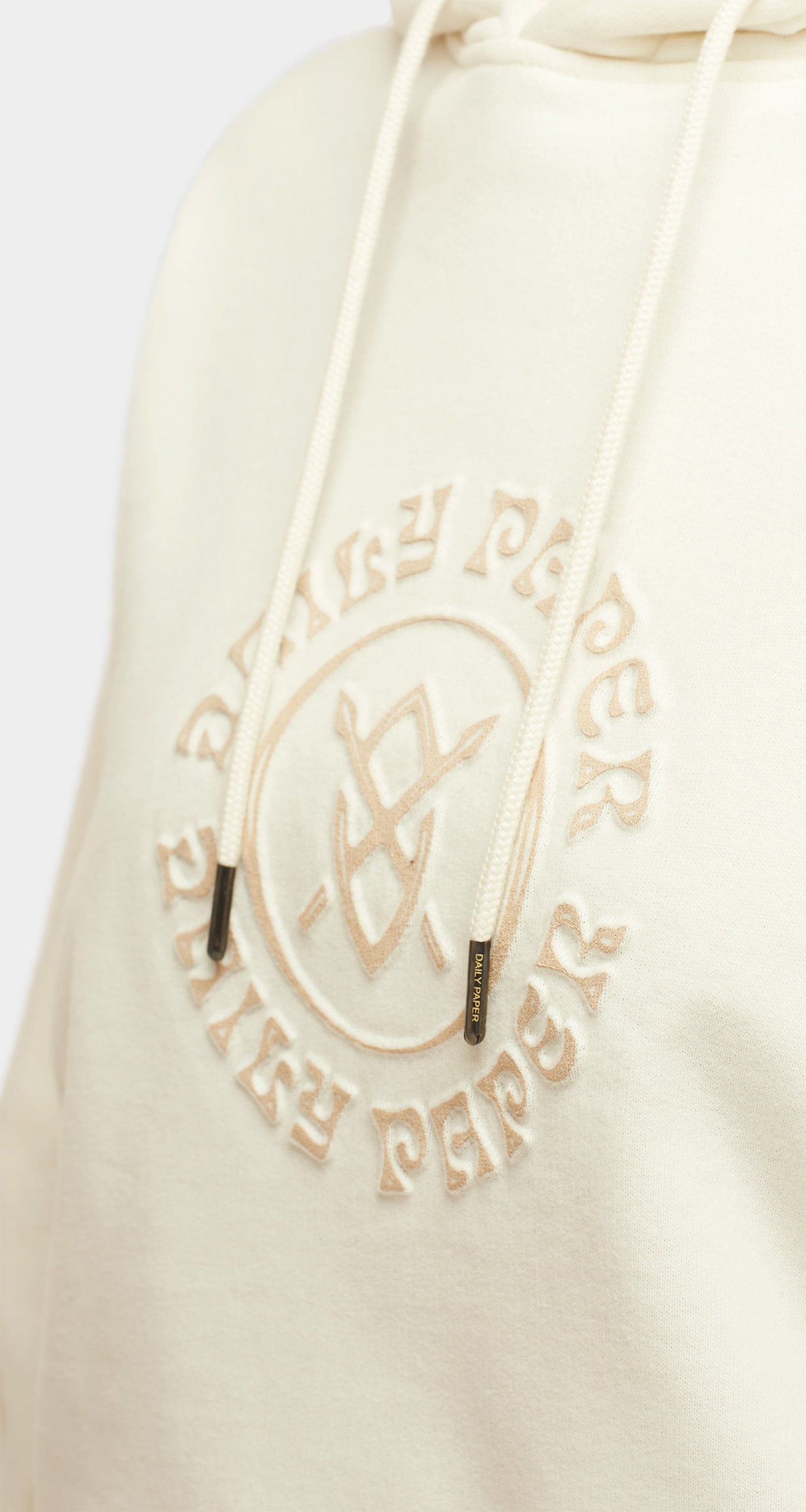 DP - Egret White Poppy Hoody - Wmn 