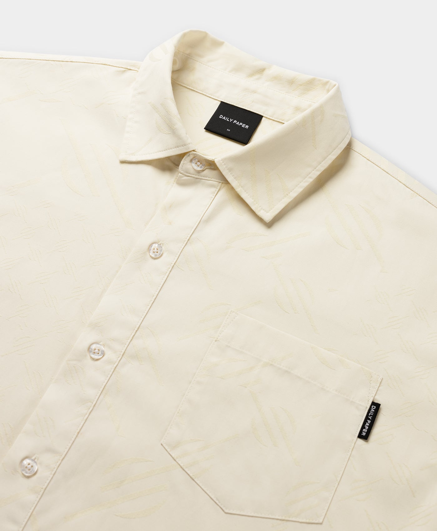 DP - Egret White Housni LS Shirt Repatch Monogram - Packshot