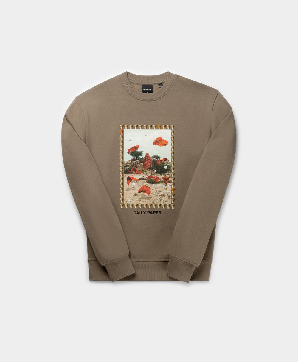 DP - Iron Taupe Rashad Sweater - Packshot - Front